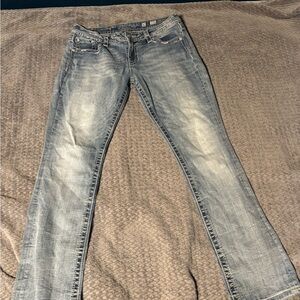 Miss Me Light Blue Boot Cut Jeans